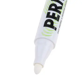 Hvid Markør Pen Maling, Olie Bil Dæk Markør Pen Vandtæt Maling Markør Graffiti Pen