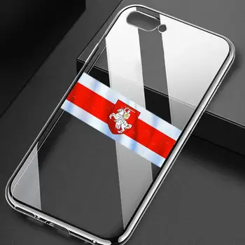 Hviderusland flag Telefonen Tilfælde Gennemsigtige iPhone, Samsung xiaomi huawei p 11 12 6 7 8 9 20 30 40 Pro X Antal XR Plus lite mobil tasker