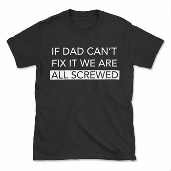 Hvis Far Ikke Kan Ordne Det Herre T-Shirt