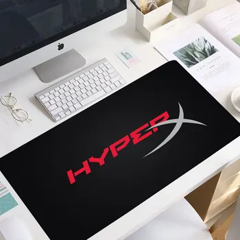 HyperX logo musemåtte 70x30cm Raseri Professionelt E-sport gamere speed mini-pc Gaming ikke-skid-tastatur til bærbar musemåtte gave