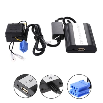 Håndfri Bil Bluetooth Kits MP3 AUX Adapter Interface For Renault Megane Clio