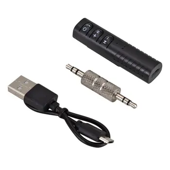 Håndfri Bluetooth Car Kit Auto 3,5 mm Jack Bluetooth Wireless Music MP3-Audio-Adapter-Modtager Til Hovedtelefon
