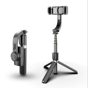 Håndholdte Anti-Ryste Stabilisator Enkelt-Aksen Pan/Tilt-L08 Bluetooth Selfie Pind Kommer med Stativ
