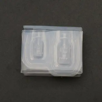 Håndlavet Lille Størrelse Honning Krukke, Skimmel Flaske Vedhæng UV-Resin Støbeform Miniture Mad Spille Silikone Formen smykkefremstilling