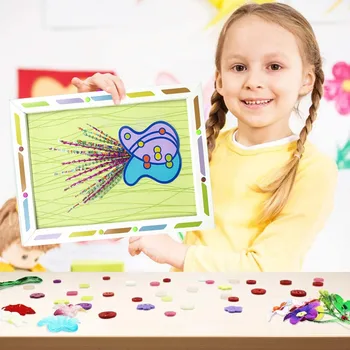 Håndlavet Materiale Package Kreative Pædagogiske Legetøj er Håndlavet Prægning af Forældre-barn-Interaktiv Uddannelse Processen for Børn