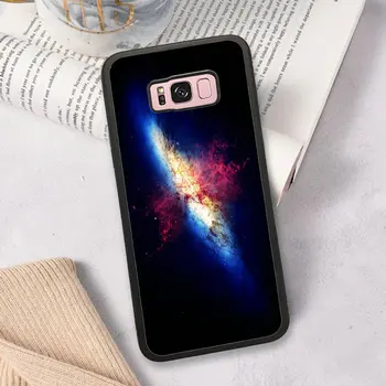 Hårdt PC TPU Phone Case for Samsung Galaxy A5 A7 A8 J3 J4 J6 J7 J8 2018 A11 A21S A51 A71 A91 M11 enorme mængde Af Universet Stjerne