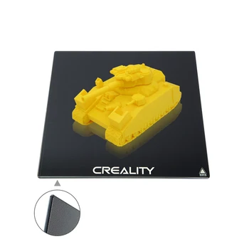 Hærdet Glas Plade 3D Printer Kulstof, Silicium Krystal Glas Opvarmet Seng Build Platform for Ender-3/Ender-3 Pro/Ender-3