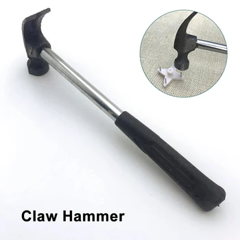Høj Claw Hammer Husstand Sikkerhed Hammer Multi-funktion Hammer Lille Jern Hammer Særligt for Traceless Søm UEJ