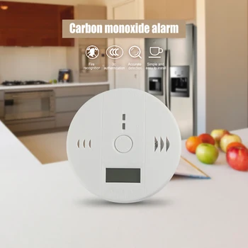 Høj Følsom CO-Sensor Sirene Lyd Uafhængige Kulilte Forgiftning Advarsel Alarm Detektor Til Køkken Badeværelse Sikkerhed