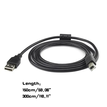 Høj Udskrivning Ledningen Printere datakabel USB Type B Male til En Mandlig USB 3.0 2.0 Kabel-Line for Etiket-Printere 1,5 m/3.0 m