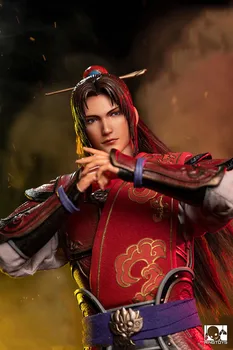 I Stock1/6 Zhou Yu GongJin Dynasty Warriors 9 Action Figur Samleobjekter Dukker Komplet Sæt til Samling