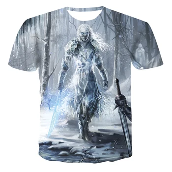 Idol karakter grafisk T-shirt 3D mode kortærmet T-shirt til sommeren afslappet toppe O-hals skjorte boy tøj plus size streetwear