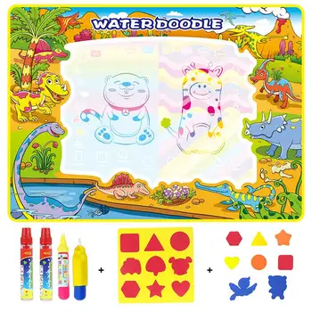 Ikke-Giftige Tegning Legetøj Vand Tegning Mat 110*80CM at Male og Skrive Doodle Bord Med Magic Pen Uddannelse Legetøj for Børn