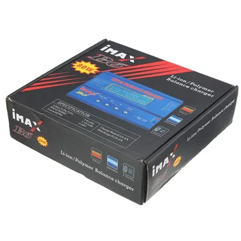 IMAX B6 80W 6A Lipo Batteri Balance Oplader Udledningen med T-Plug Stik til Strømforsyning Adapter, EU Stik