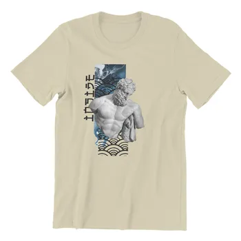 Inde og Sokrates Status Sort Par Gotiske Streetwear Mandlige t-shirts 134211