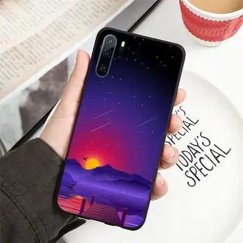 Ins kunstneriske aurora landskab Telefonen Sagen For Huawei P40 P20-P30 Mate 40 20 10 Lite Pro Nova 5t S Smart 2019