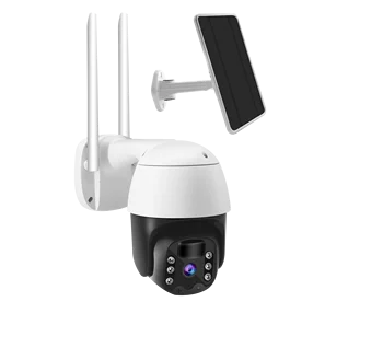 IP-Kamera, 4G SIM-Kort /WIFI 20000mah Batteri 1080P HD med Solar Panel Udendørs Overvågning CCTV Kamera To-vejs indbrudsalarm