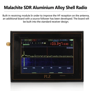 IPS Skærm, Rørende Tv med Digital Signal Modtager Bærbare Radio Modtager Malakit SDR Shell Radio