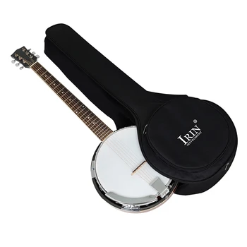 IRIN 5 String Banjo Taske Bærbare produkter med Dobbelt Anvendelse, Vandtæt Oxford stofpose med Bære Håndtag & skulderrem