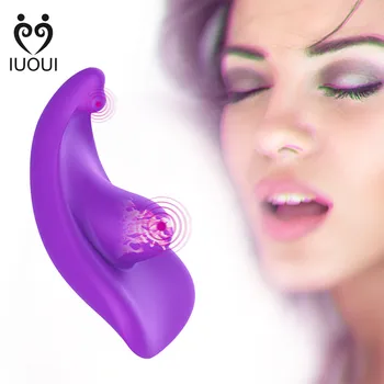 IUOUI Sex shop vibrator kvindelige Hylster til penis vibrator til klitoris vibratorer til kvinder varer for voksne sex legetøj til kvinder