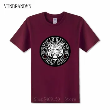 Japan Tiger Symbol T-Shirt Mænd Shotokan Karate Dojo Pro Wrestling Samurai T-Shirt Badge Awesome Kampsport Hipster Bomuld T-Shirts