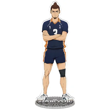 Japan Volleyball Unge Animationsfilm Haikyuu Action Figur Store Hoved Kenma Hinata Shoyo Tobio Koushi Model Toy Boy Gave Collectible