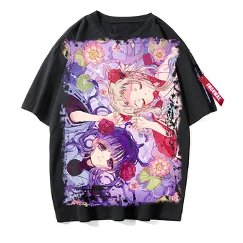 JapaneseToilet-bundet Hanako-kun Sommer Casual kortærmet Tshirt Cosplay Rund Hals Alsidig Top Nye Mode Udskrivning Shirts