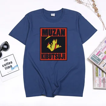 Japansk Animationsfilm Demon Slayer Kibutsuji Muzan T-Shirt Mænd/kvinder Cool Kimetsu Ingen Yaiba Grafiske Tees Unisex Toppe Casual Camisetas