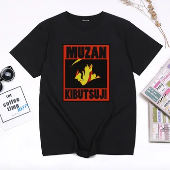 Japansk Animationsfilm Demon Slayer Kibutsuji Muzan T-Shirt Mænd/kvinder Cool Kimetsu Ingen Yaiba Grafiske Tees Unisex Toppe Casual Camisetas