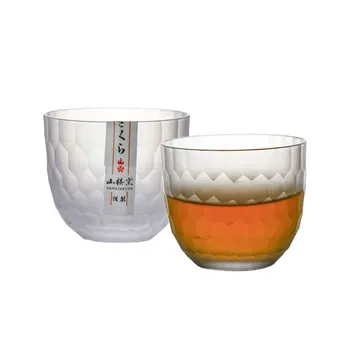 Japansk Stil Bikagemønster Krystal Whisky Cup Limited Edition Collection-Niveau, Små Skyld Vin Glas Kung Fu Te Tumbler