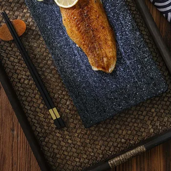 Japansk-stil pladen kreative keramiske rektangulær plade snack tallerken sashimi sushi tallerken hot pot service karakteristiske vestlige