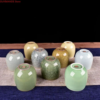 Japansk-stil Tenmoku Glaseret Kop Te Keramisk glas vand 150 ml Stor Størrelse Smagning Kop Te at Drikke Øl Og Vin, Whisky Krus
