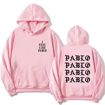 Jeg elsker Paul Pablo Kanye West SWAT hjem herre Hoodie Sweatshirt hip hop Street Pullover Pablo sportstøj casual kvinders Hoodie top
