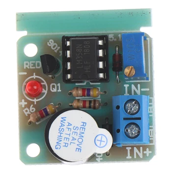 JETTING 2.9* 3cm 12V Batteri, Lyd-Og Lys Alarm Mod Over-udledning Protection Board Lav /Under Spænding Beskyttelse Modul