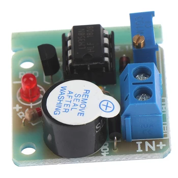 JETTING 2.9* 3cm 12V Batteri, Lyd-Og Lys Alarm Mod Over-udledning Protection Board Lav /Under Spænding Beskyttelse Modul