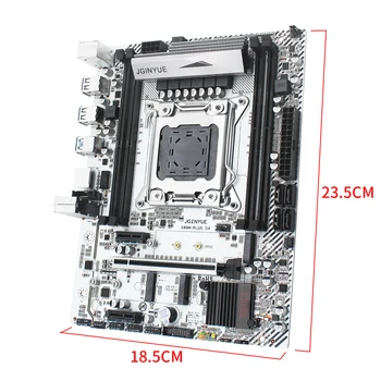 JGINYUE X99 Bundkort Combo LGA 2011-3 med 16GB 2*8 GB DDR4 RAM-Hukommelse Intel Core I7-6800K processor Sat Kit X99M-PLUS D4