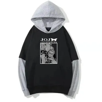 Jojo Bizarre Eventyr, Hættetrøjer Mænd Harajuku Sjove Graphic Hoody Hip Hop Toppe, Sweatshirts Mandlige