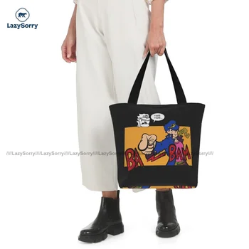 Jojo Bizarre Eventyr, Shopping Taske Kontor Polyester Håndtasker Kvindelige Gave Sjove Tasker