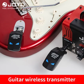 JOYO JW-03 Guitar trådløse system sender modtager til Guitar, Bas Connect Amp 60ft Tran Genopladelige 1 til 4