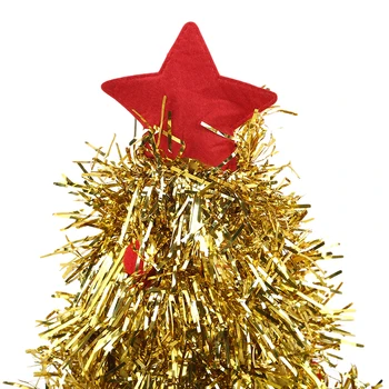 Juledekoration Xmas Hatte Træ Hat På Hårbøjle Kids Xmas Party Supplies Santa Fancy Kjole Kostume Ferie Indretning Hovedbeklædning