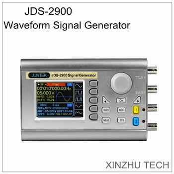 JUNTEK JDS2900 50MHz DDS Funktion Tæller Præcision Digital Kontrol Dual Channel Bærbare Vilkårlig Signal Waveform Generator