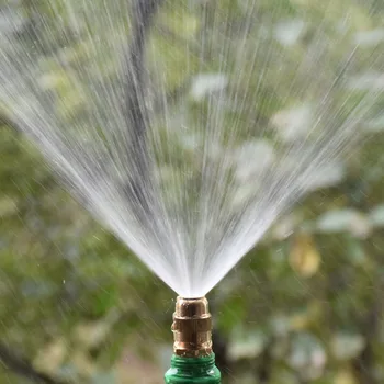 Justerbar messing vand Sprinklere dyser springvand med 1/2