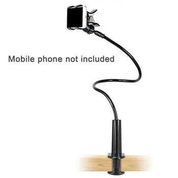 Justerbar mobiltelefonholder Snap-on Sengen Desktop Universal Udvidelse Dobbelt Klip Smartphone Stand Holder