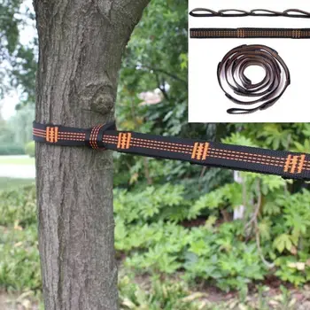 Justerbar Træ at Hænge en Hængekøje Stropper Klatring Reb Antenne Yoga Hængekøje Bælte K3NC
