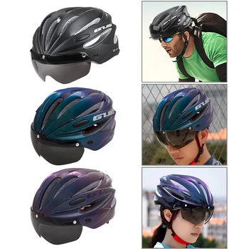 K80 PLUS Cykling Hjelm med Visir Beskyttelsesbriller MTB Cykel Cykel Hjelm