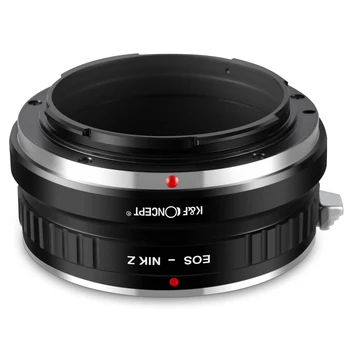 K&F Koncept-Bajonet-Adapter til Canon EOS EF-Mount-objektiver til Nikon Z6 Z7 Kamera