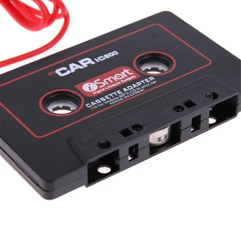 Kassette Travel Adapter 3,5 mm Til MP3, AUX-Kabel CD-Afspiller Jack Stik, Sort