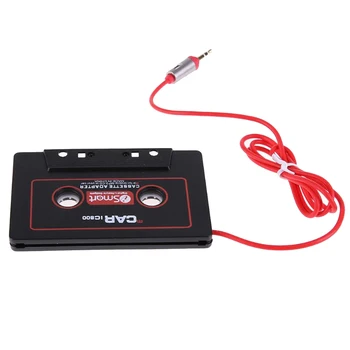Kassette Travel Adapter 3,5 mm Til MP3, AUX-Kabel CD-Afspiller Jack Stik, Sort