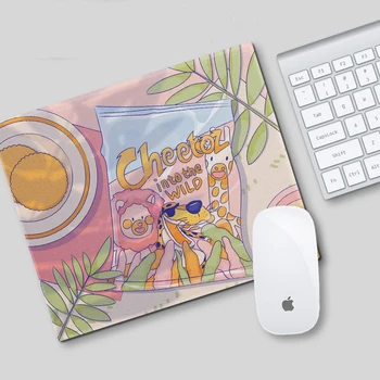 Kawaii Animationsfilm musemåtte Deskpad Sød Musen Pad Gaming Wrinting Søde Bruser Måtter til Kontor Hjemme-PC, Computer-Tastatur Protector 2MM
