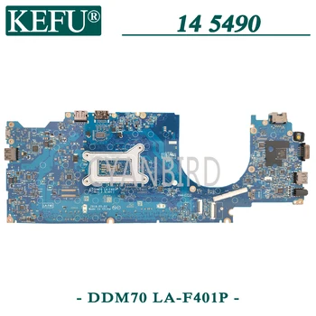 KEFU DDM70 LA-F401P oprindelige bundkort til Dell Latitude 5490 med I3-7130U Laptop bundkort